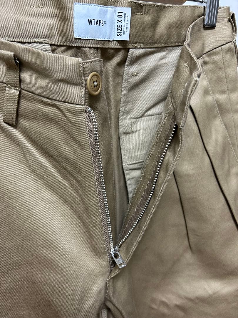 パンツ WTAPS TUCK 02 TROUSERS / COTTON. TWILL