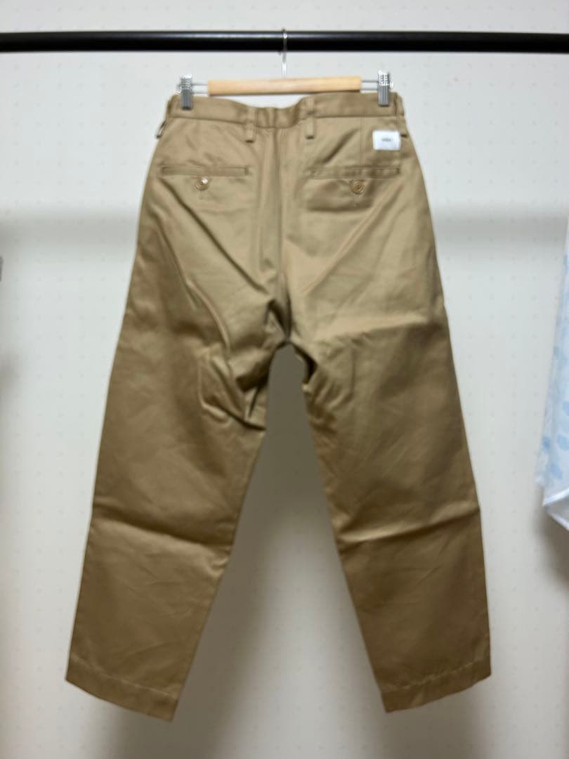 パンツ WTAPS TUCK 02 TROUSERS / COTTON. TWILL