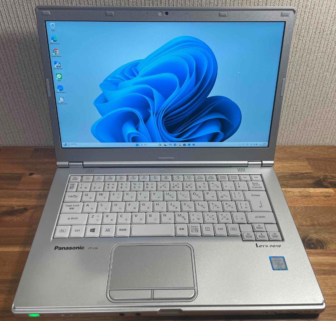 Win11搭載 CF-LX6 メモリ8GB SSD256GB