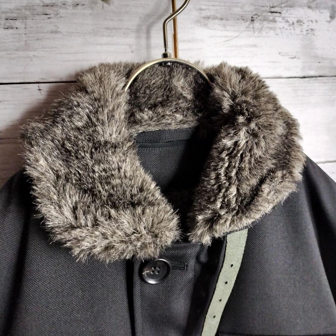 未使用レベル エヌハリウッドM-65 ミリタリージャケット ライナー付き ファー