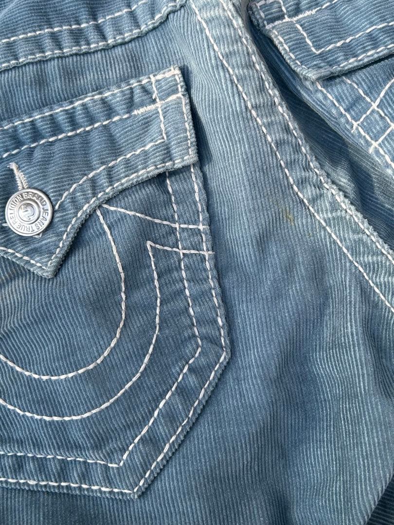 True Religion コーデュロイ フレア W29
