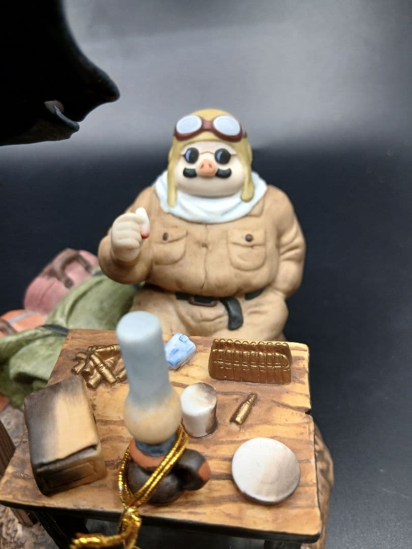 紅の豚　アジト　ポルコ　オルゴール　ジブリ