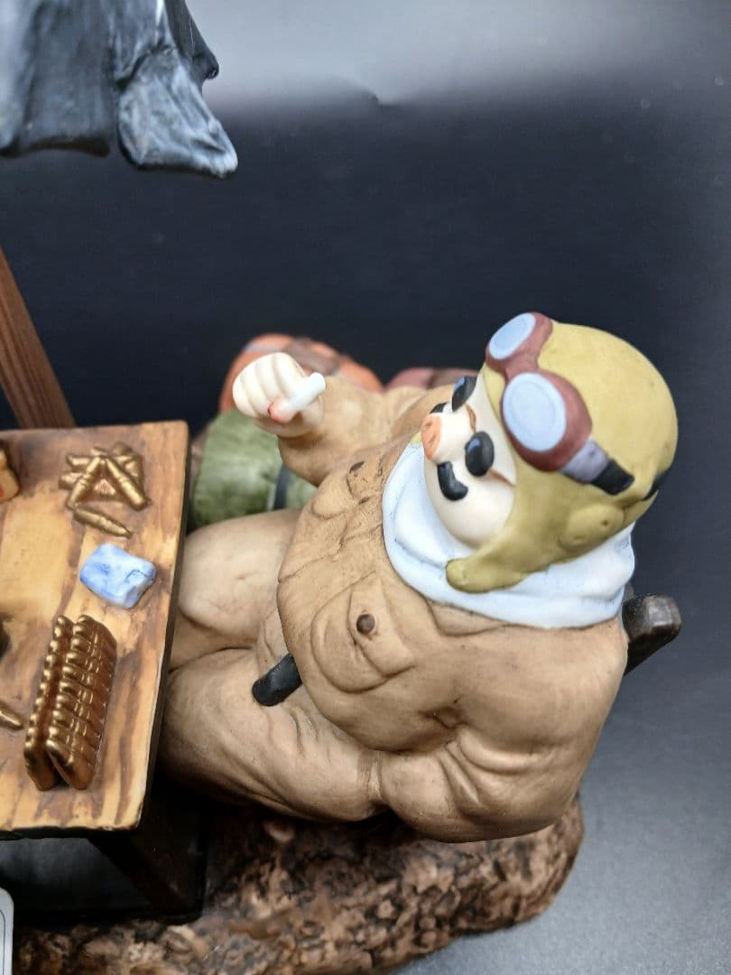 紅の豚　アジト　ポルコ　オルゴール　ジブリ