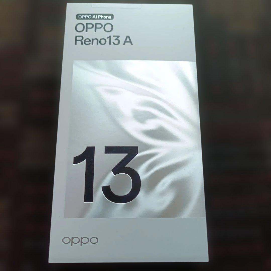 oppo reno13a アイスブルー