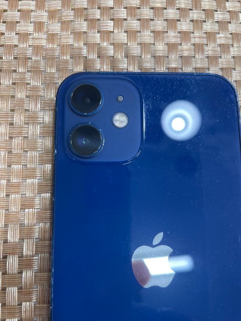 iPhone 12 mini 128 GB ブルーSIMフリー【8543】