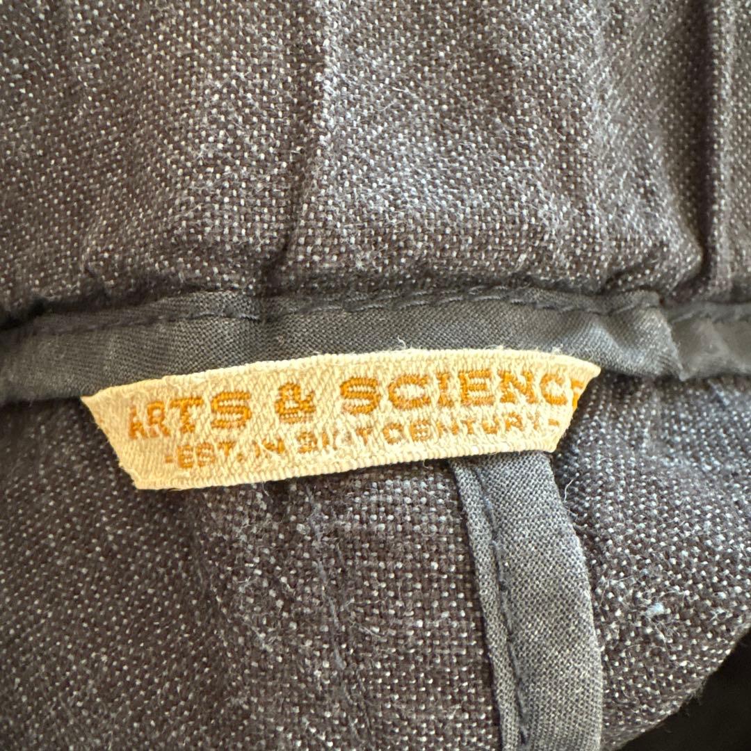 ARTS&SCIENCE カジュアルパンツ