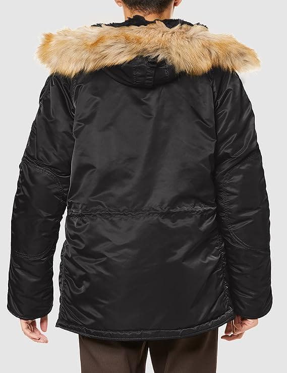 新品 ALPHA N-3B ブラック Lサイズ ミリタリージャケット アルファ