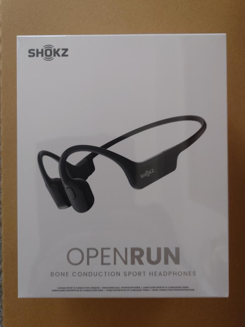 タ*認様 SHOKZ OPENRUN ブラック 骨伝導イヤフォン S805