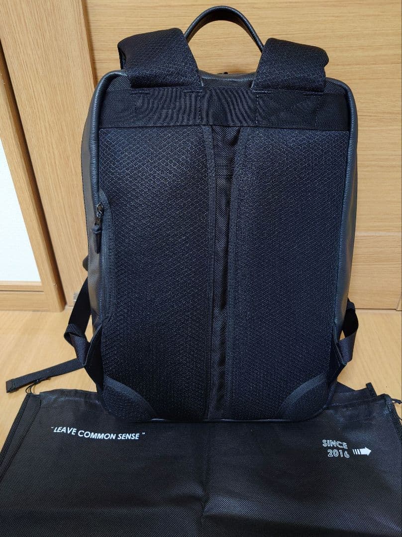 broski&supply リュック chain 牛革 防水レザー