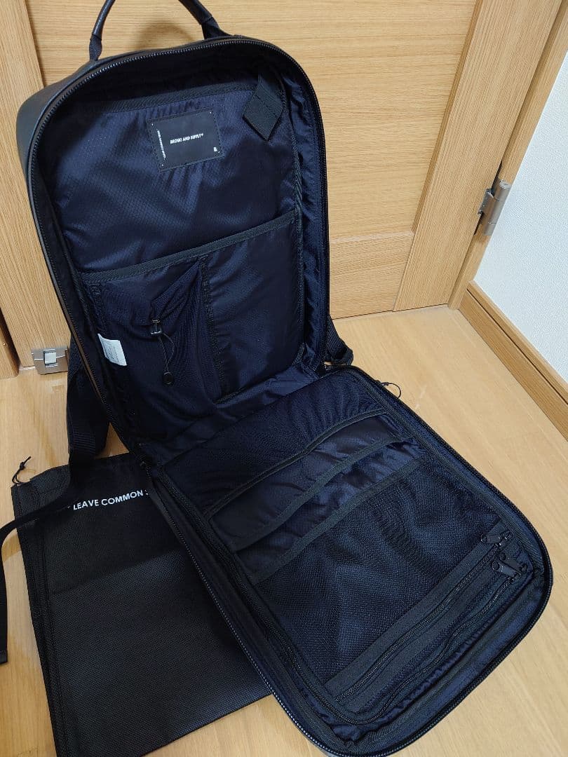 broski&supply リュック chain 牛革 防水レザー