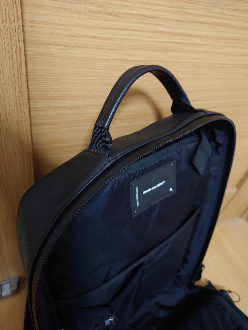 broski&supply リュック chain 牛革 防水レザー