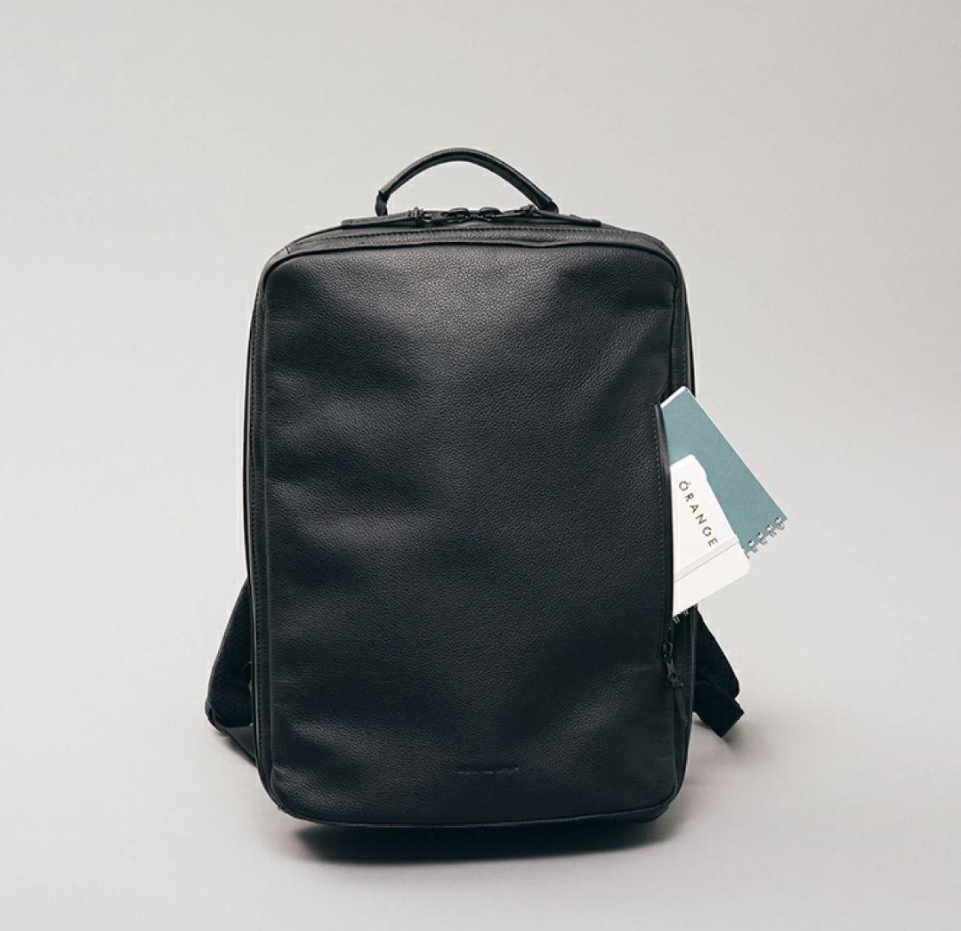 broski&supply リュック chain 牛革 防水レザー