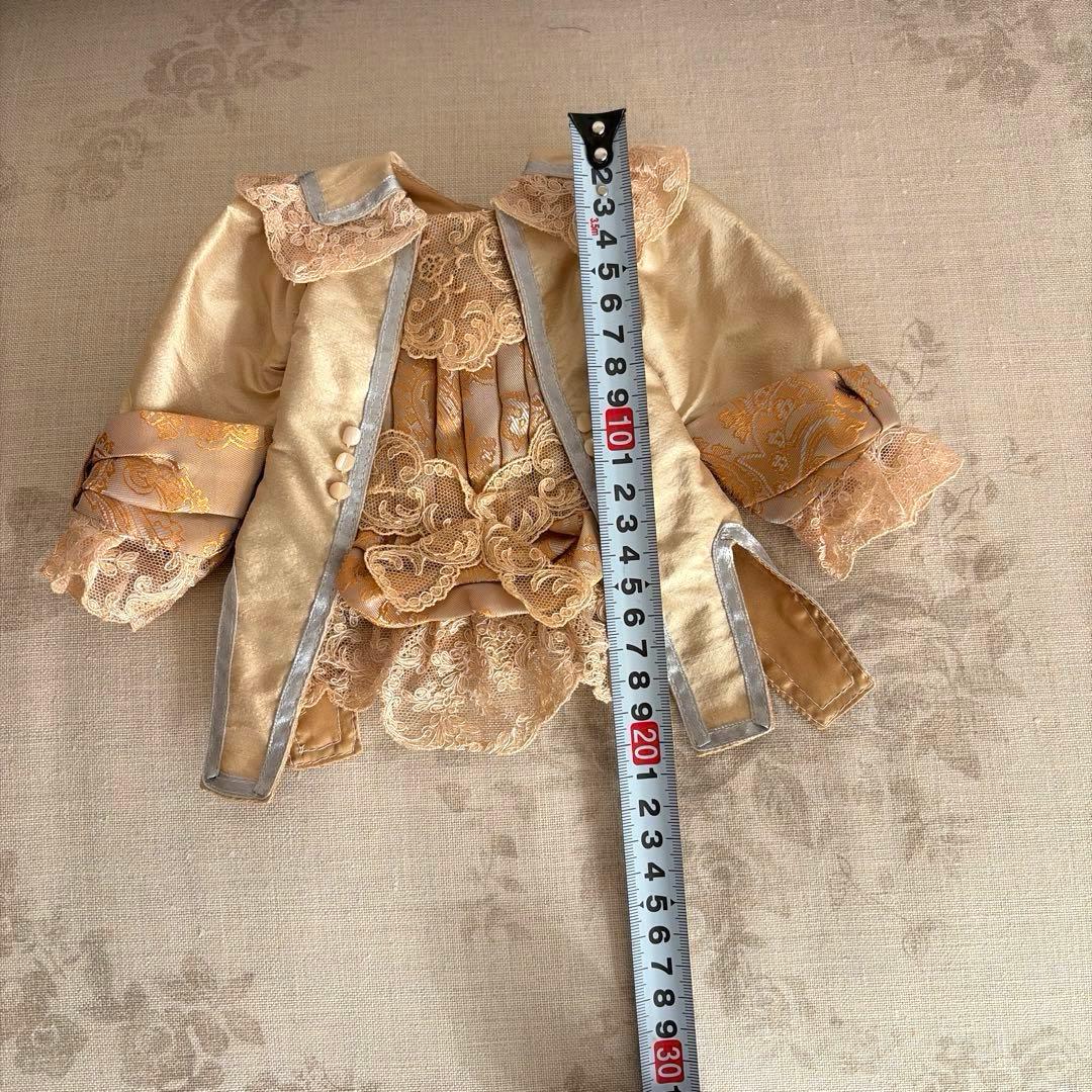 アンティークドール用　ジュモー ドレス&ボネ