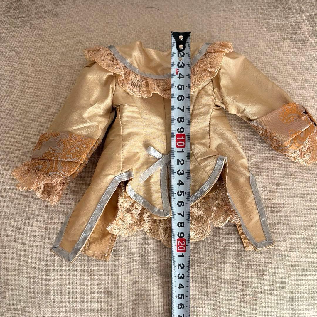 アンティークドール用　ジュモー ドレス&ボネ