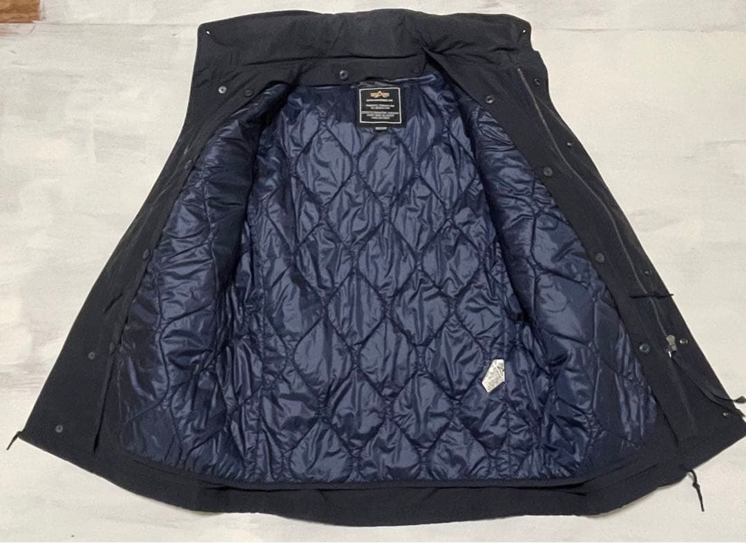 ALPHA　M-65 　FIELD JACKET キルティングライナー付き