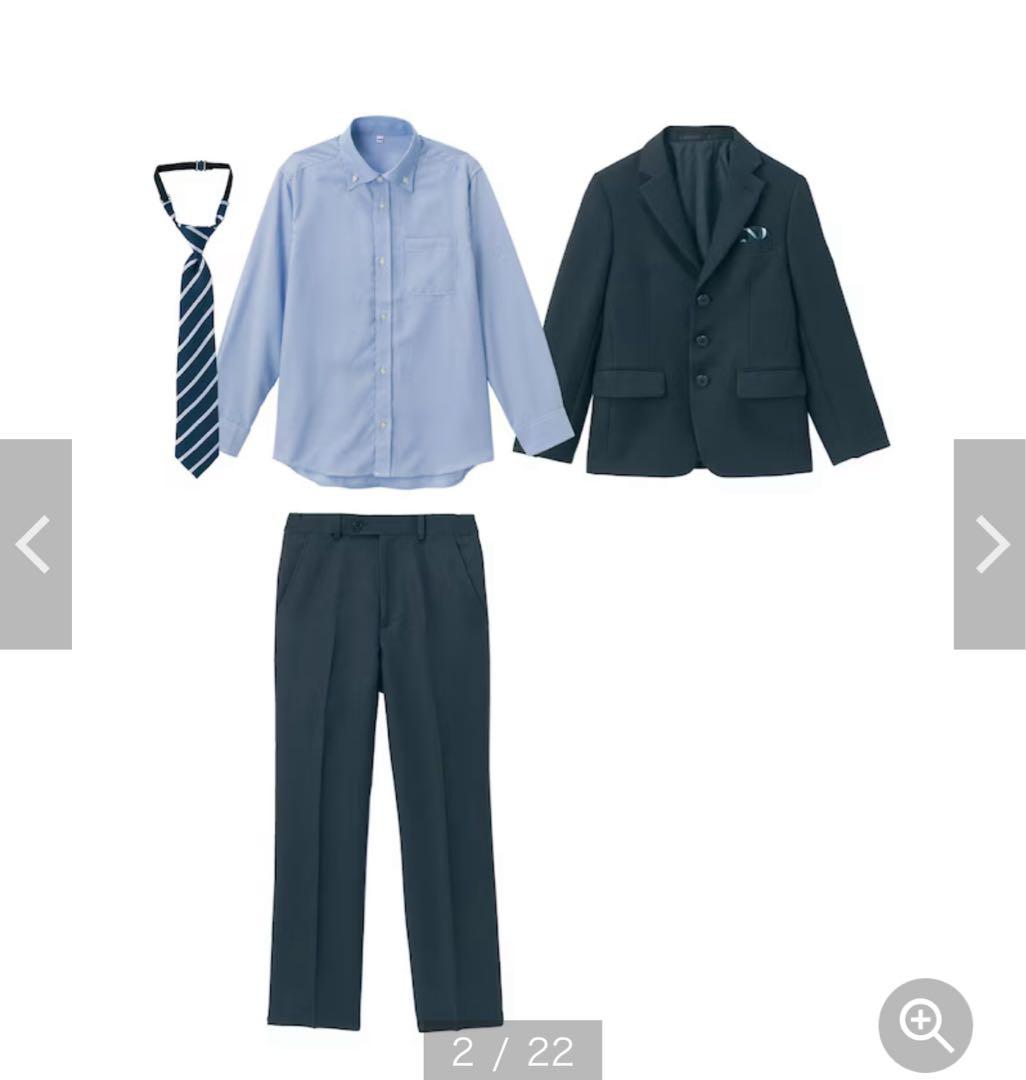 卒業式スーツ 男子フォーマル　160㎝