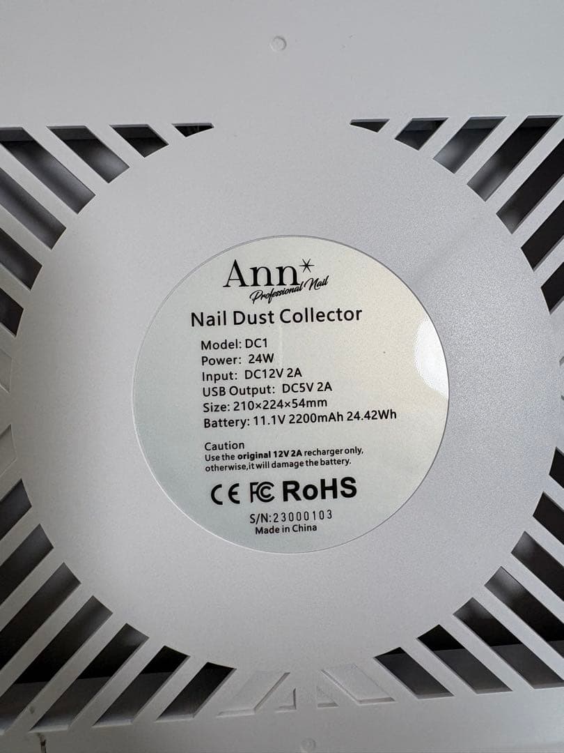 【限定セール】Ann Professional コードレス　集塵機