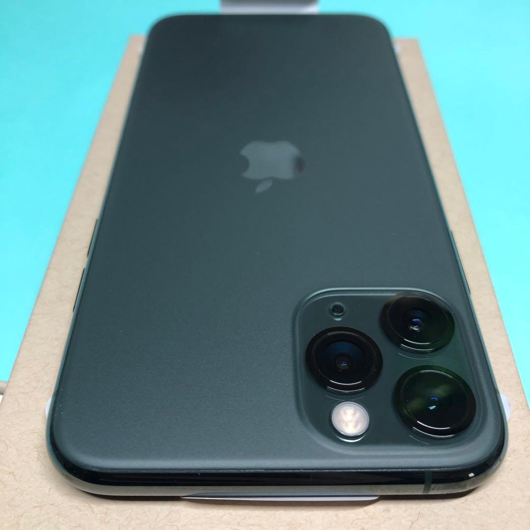 エクスプレス交換品 iPhone11 Pro 256GB ミッドナイトグリーン