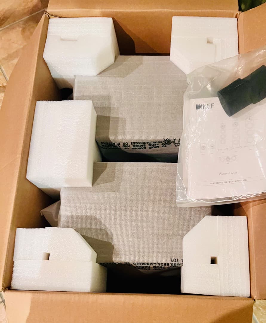 KEF Q350 スピーカー ペア＆スタンドほぼ未使用美品！