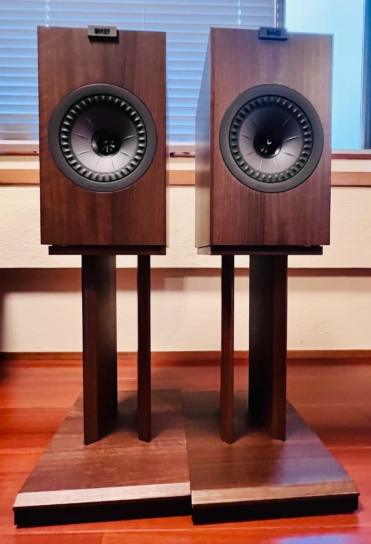 KEF Q350 スピーカー ペア＆スタンドほぼ未使用美品！