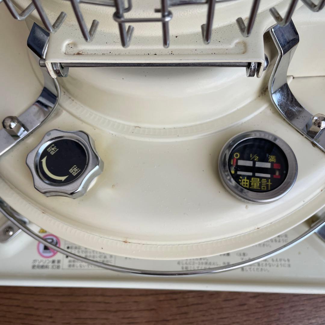 アラジン　石油ストーブ　ブルーフレームヒーター クリーム色