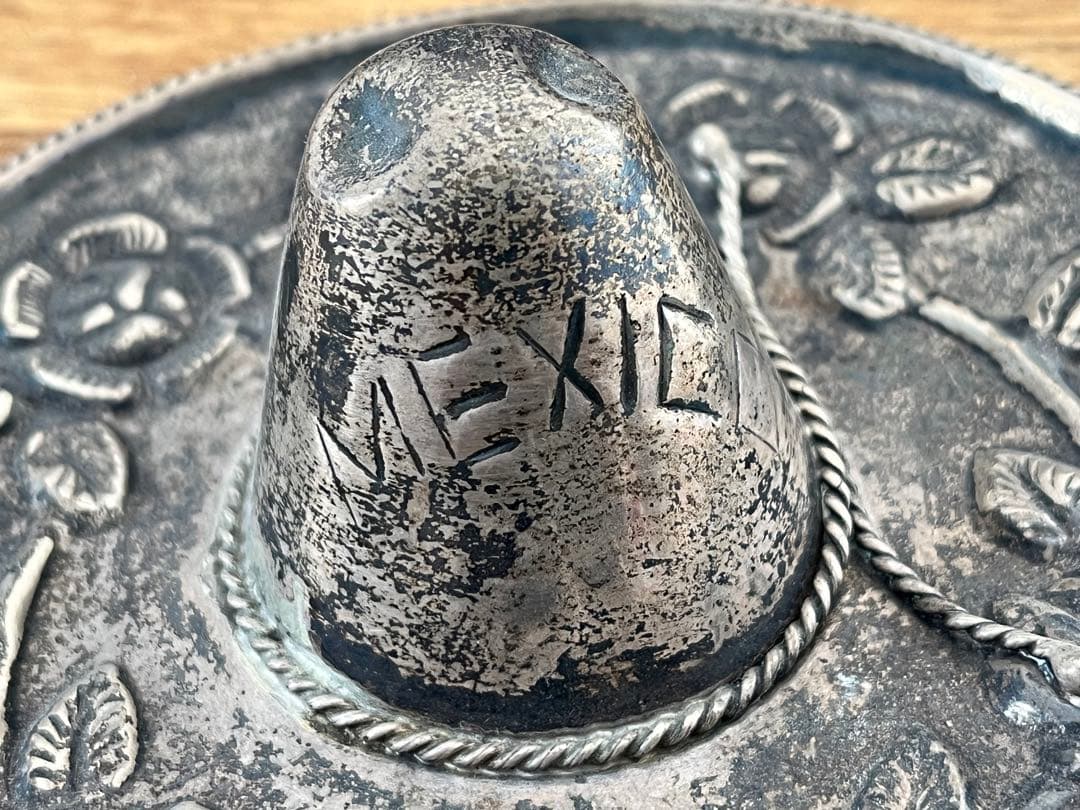 メキシコ　シルバー　925 帽子　シルバー925