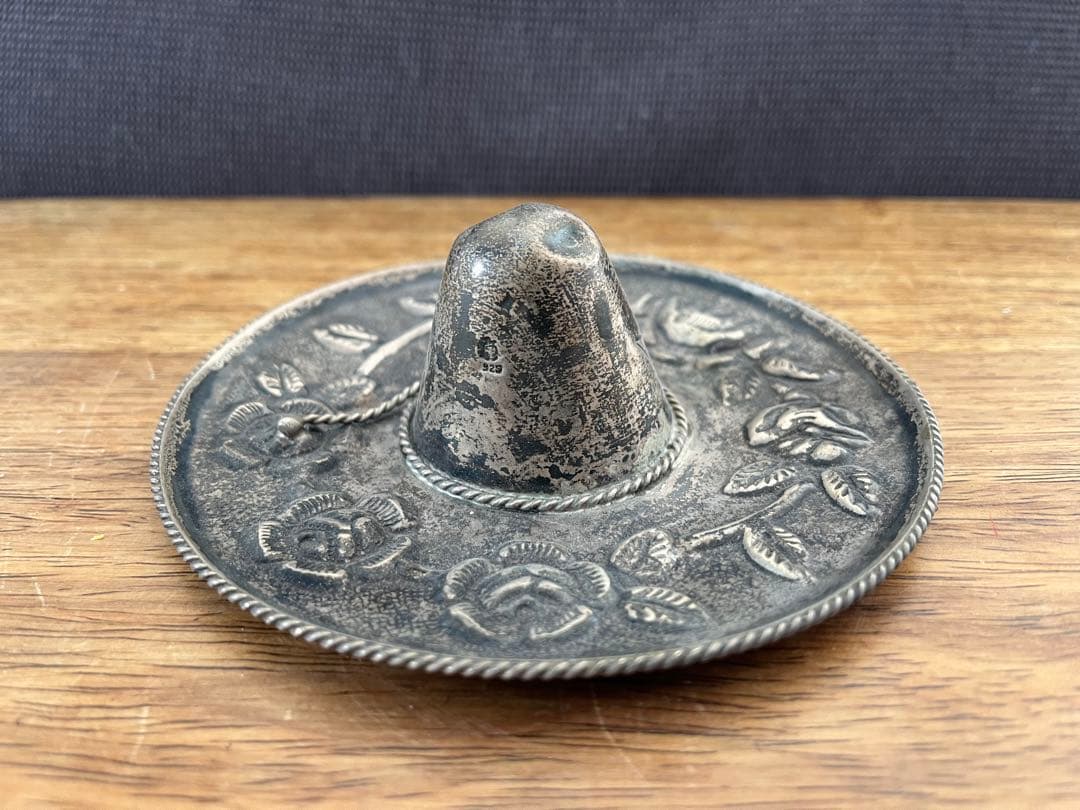 メキシコ　シルバー　925 帽子　シルバー925