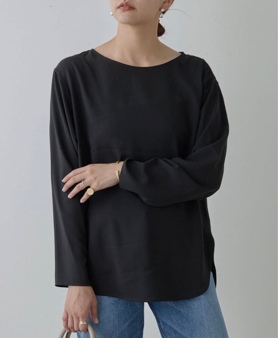 GALLARDAGALANTE ガリャルダガランテ　ラウンドブラウスTee