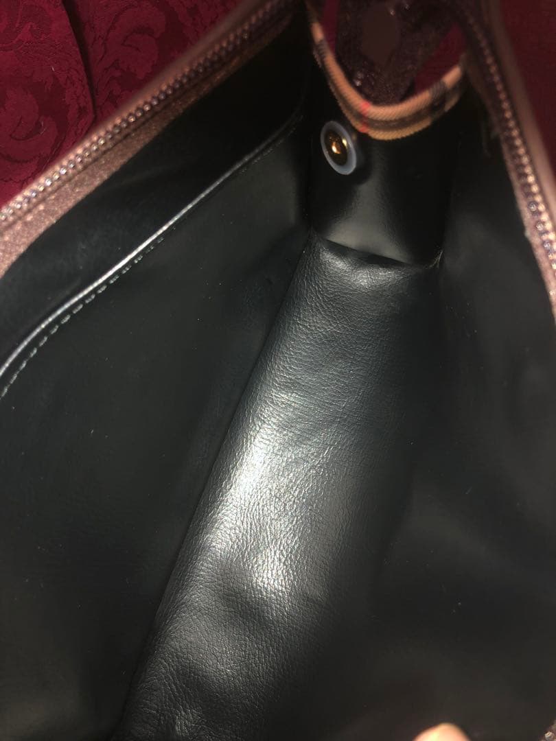 【極美品】バーバリー★ノバチェック★シャドーホース★ホースロゴ★クラッチバッグ