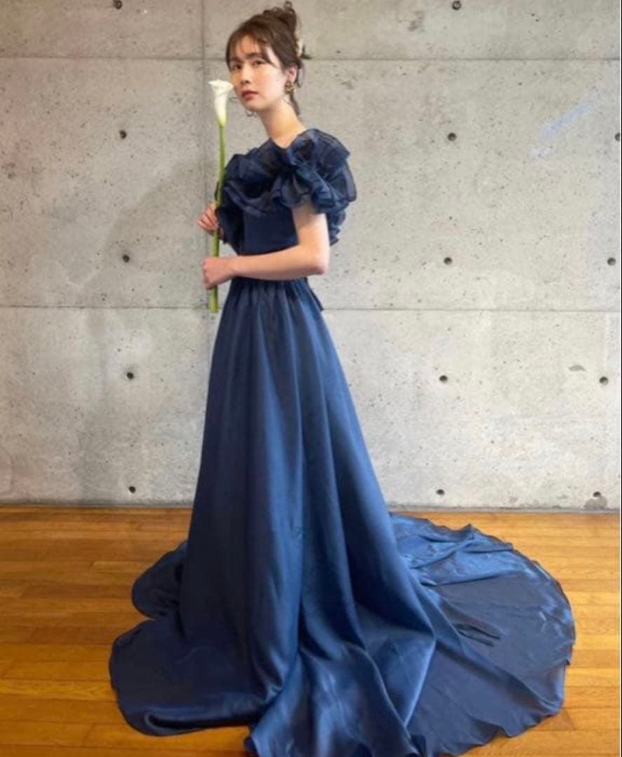 【THE URBAN BLANCHE】ビタミンドレス　ネイビー