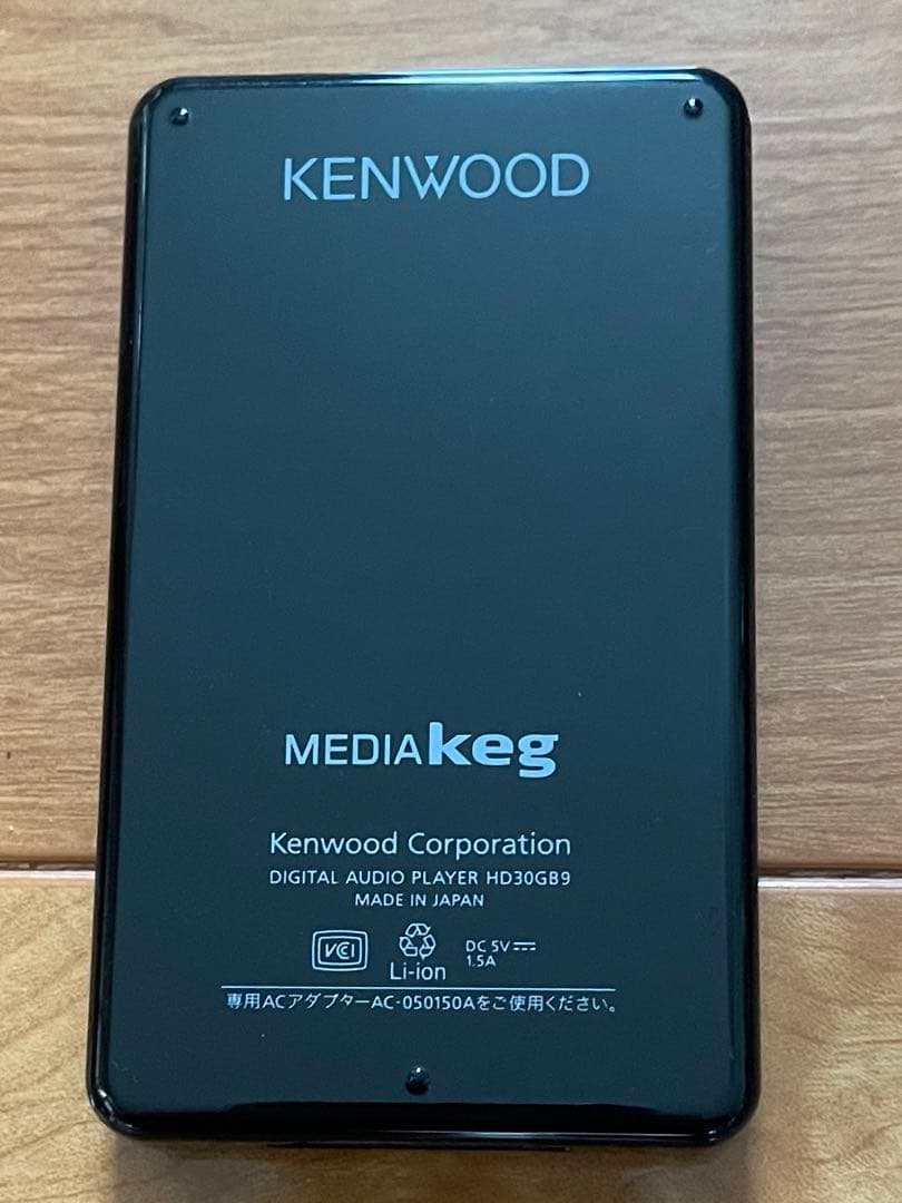 ケンウッドポータブルHDDプレーヤーMediaKeg HD30GB9 ジャンク品