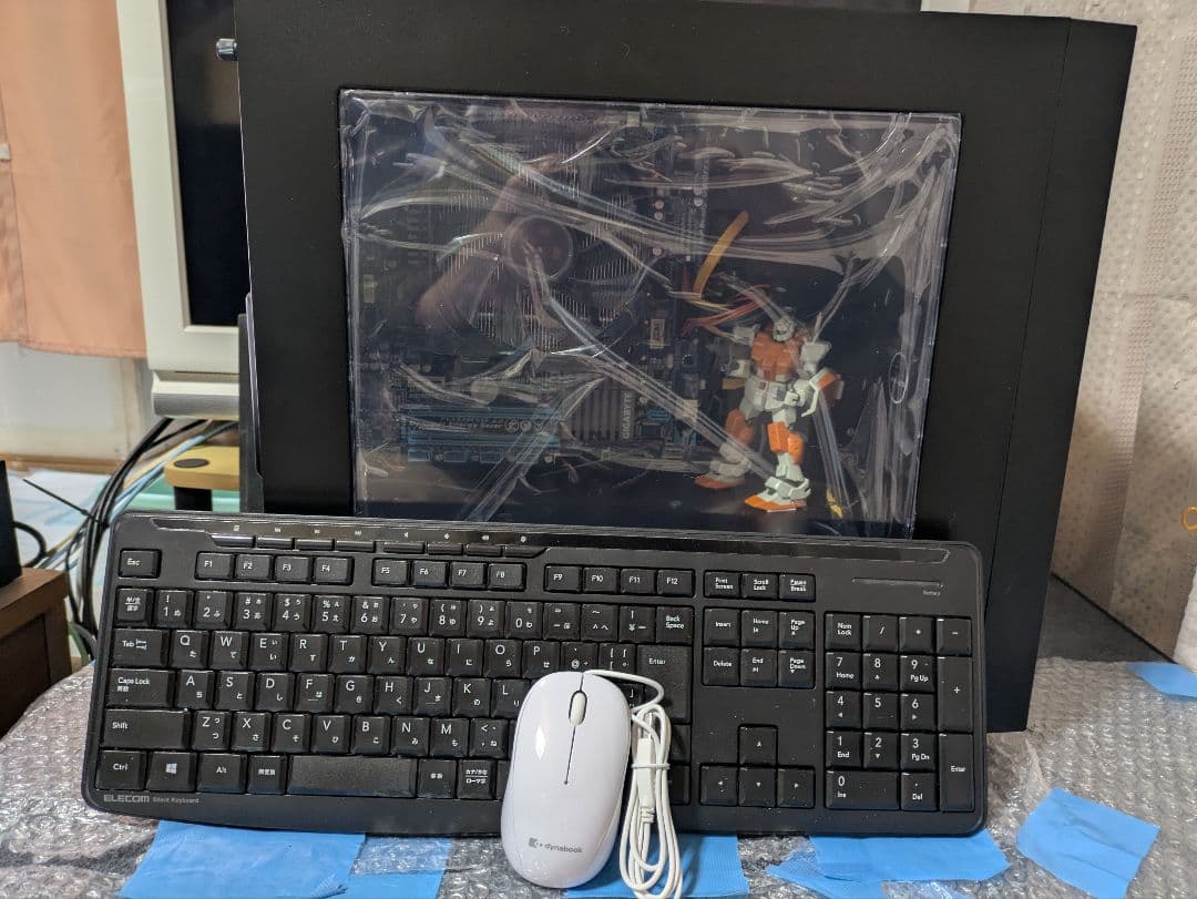 №85、ガンダムシリーズ①、i7-2600k、M8G、Linux_Q4OS