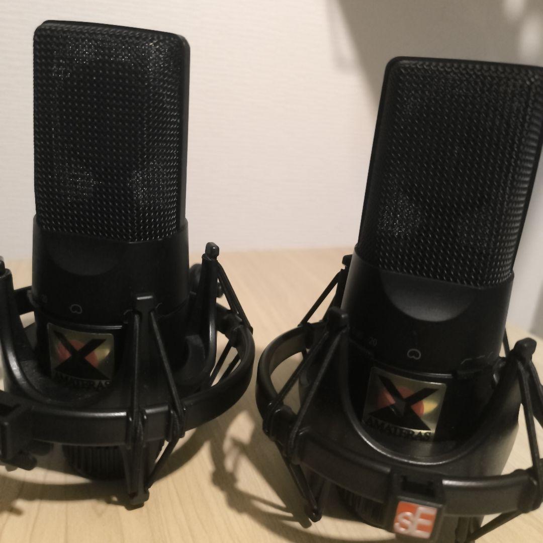 Amateras 8097s 2本セット コンデンサーマイク ステレオ