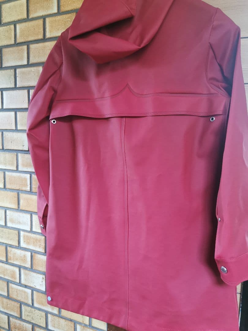 新品　HUNTER レインコート　ロング　 レッド XS　レディース