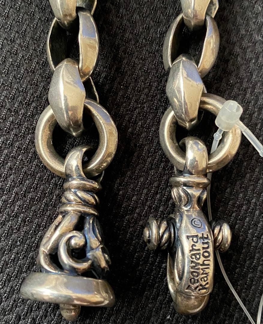 [本体のみ】レナードカムホートウォレットチェーン ベルトフック&クラスプ