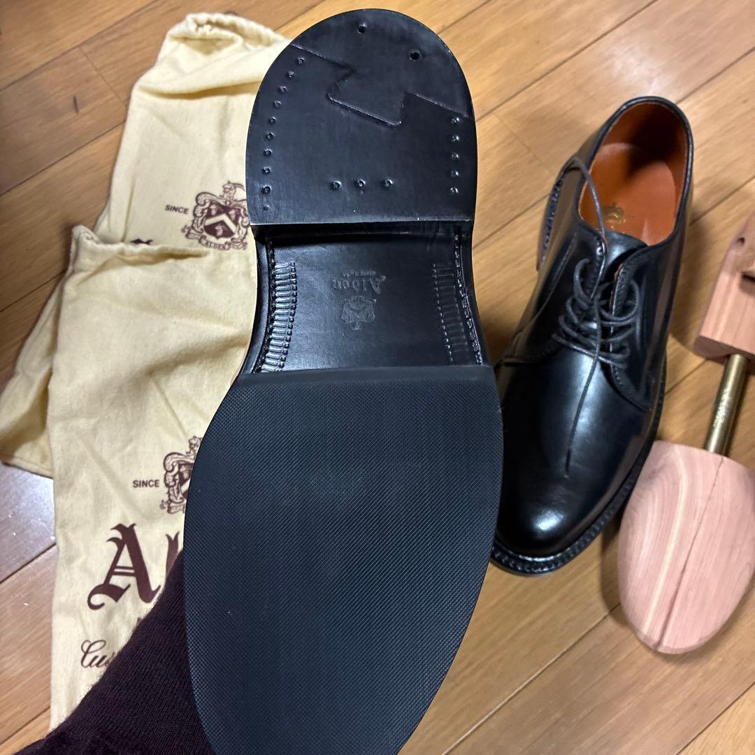 Alden（オールデン）9901 コードバン ブラックシューツリー付き
