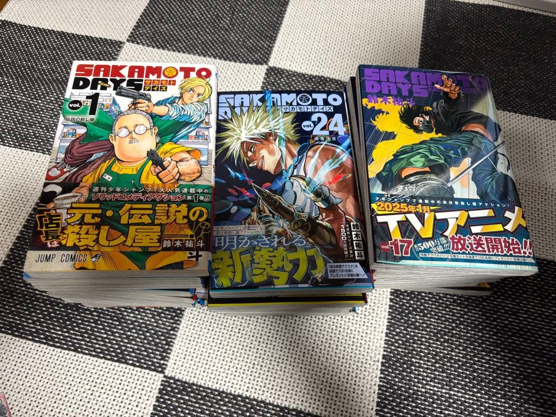 全巻初版帯　SAKAMOTO DAYS 24巻まで+ 特典