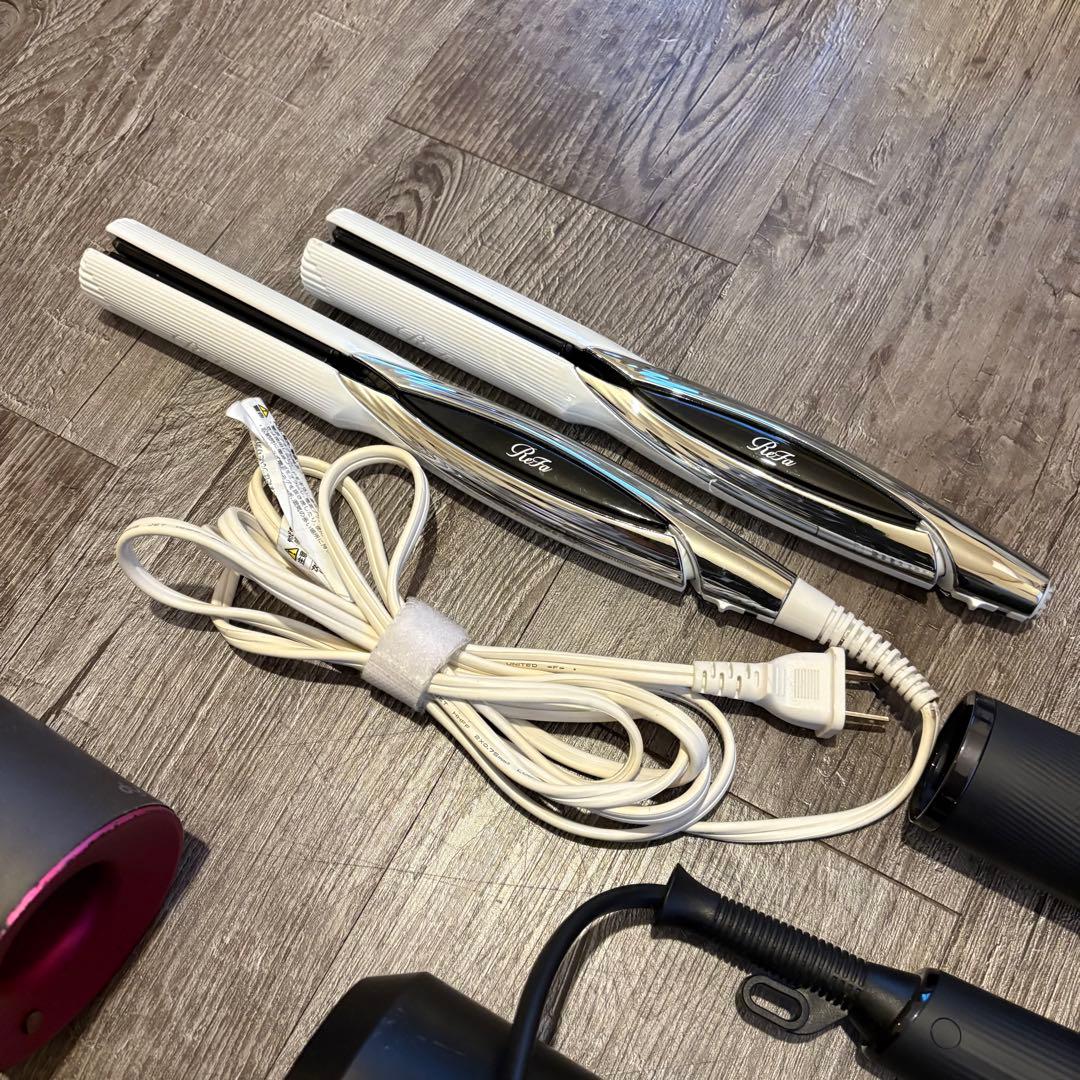 Dyson Refa KINUJO 等ヘアドライヤー アイロン まとめ ジャンク