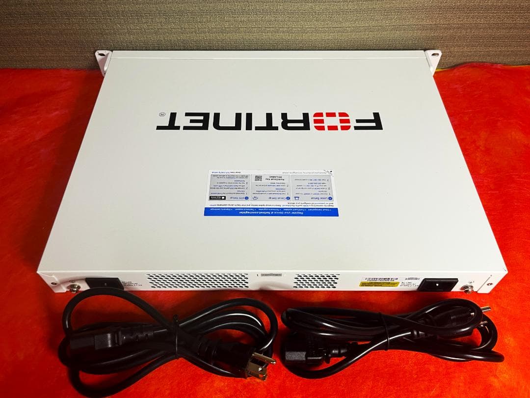 ■ ファイアウォール Fortinet Fortigate 200F ② 動作品