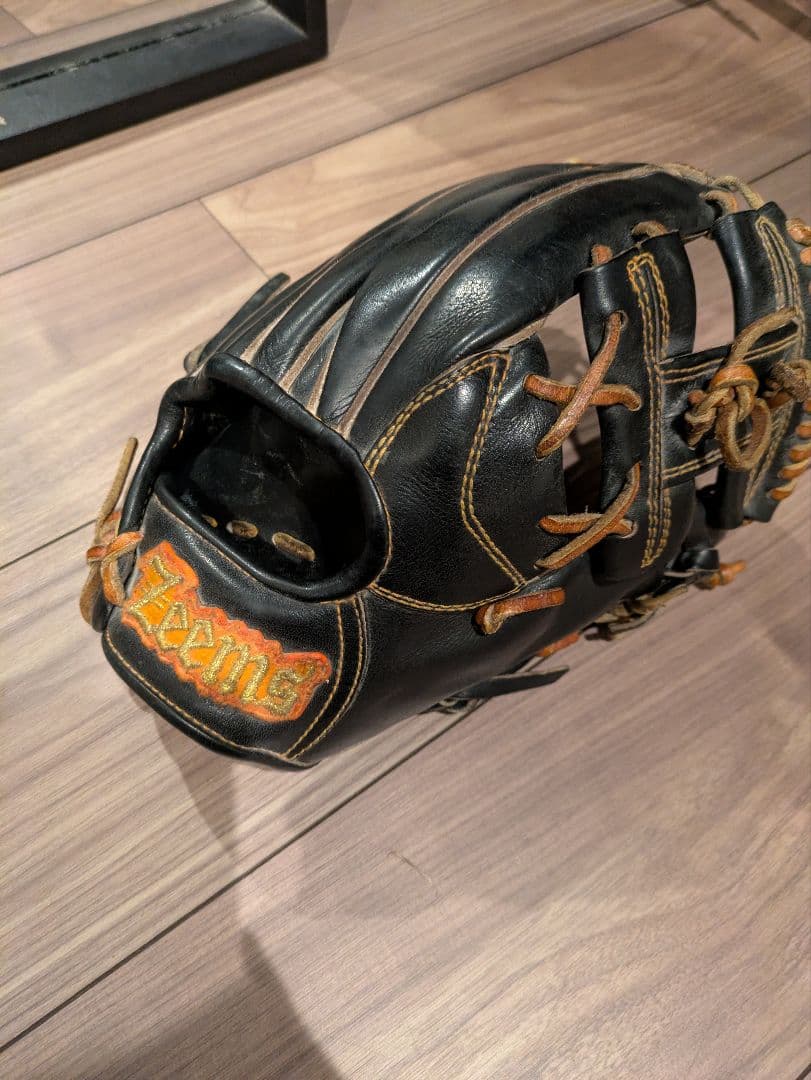 ZEEMS ジームス　硬式野球グローブ 右投げ用 黒