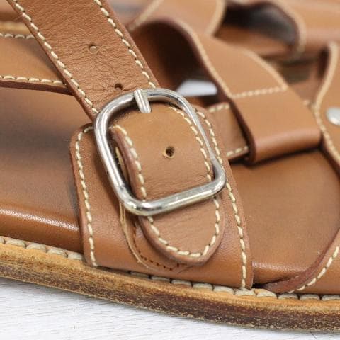 ◇HERMES ブラウン メンズ サンダル 25cm