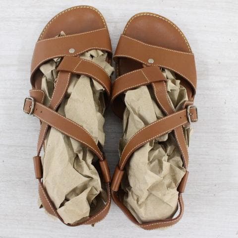 ◇HERMES ブラウン メンズ サンダル 25cm