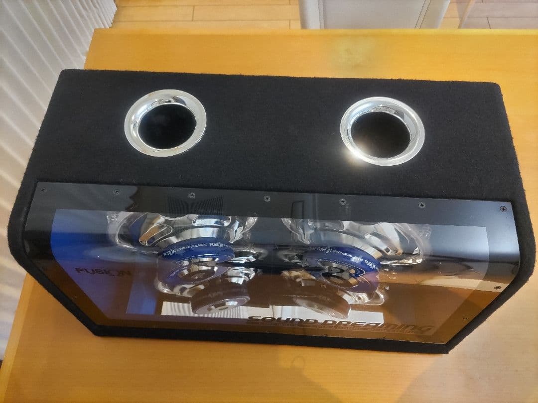 FUSION FSN-WX17L改 アンプチューニング済 ウーファー 完動品