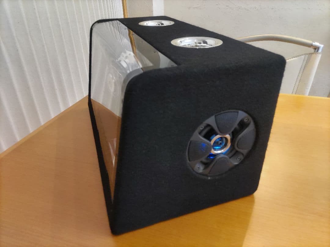 FUSION FSN-WX17L改 アンプチューニング済 ウーファー 完動品