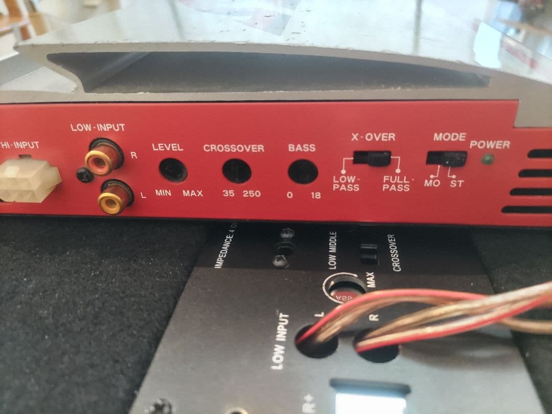 FUSION FSN-WX17L改 アンプチューニング済 ウーファー 完動品