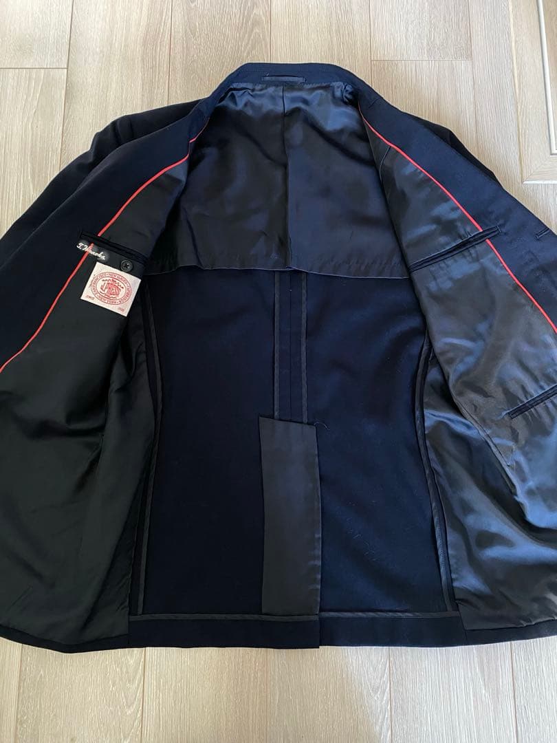 【美品】J.PRESS ジェイプレス　紺ブレザー　金ボタン　シングル　サイズL