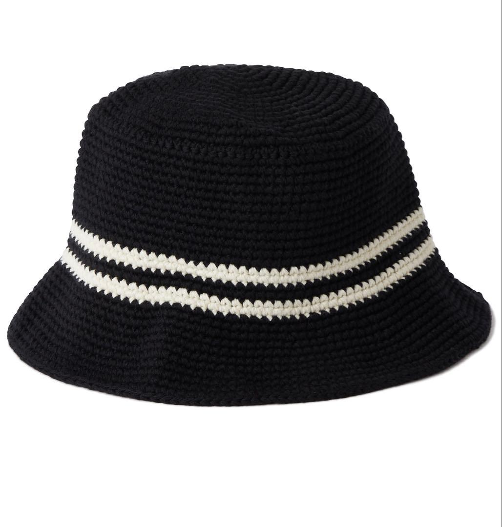 F.A.T fat watson ワトソン　ハット　クロシェハット　ブラック