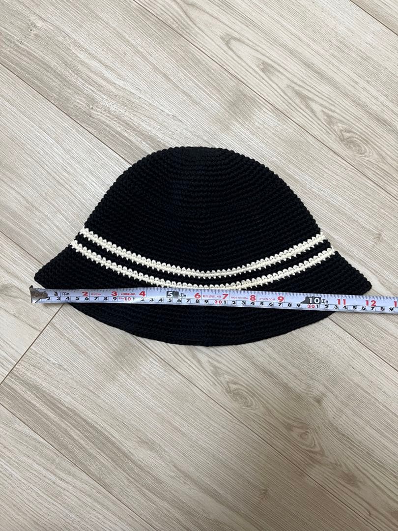 F.A.T fat watson ワトソン　ハット　クロシェハット　ブラック