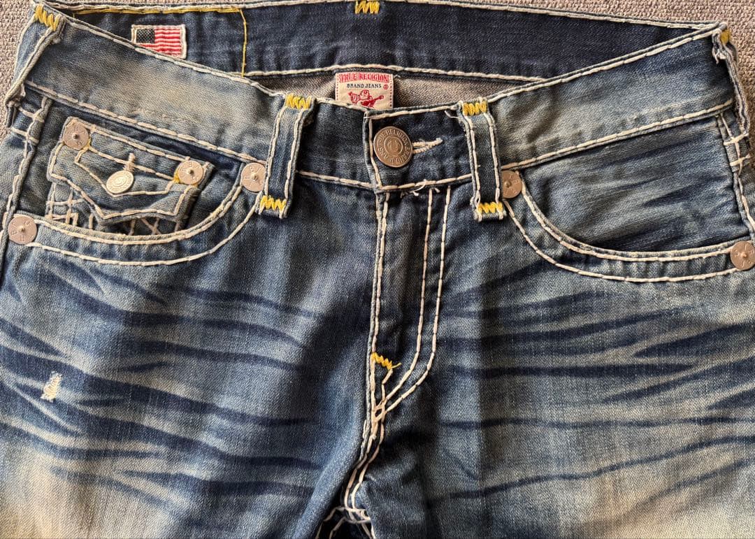 【激レア】 true religion ricky super t 着画あり