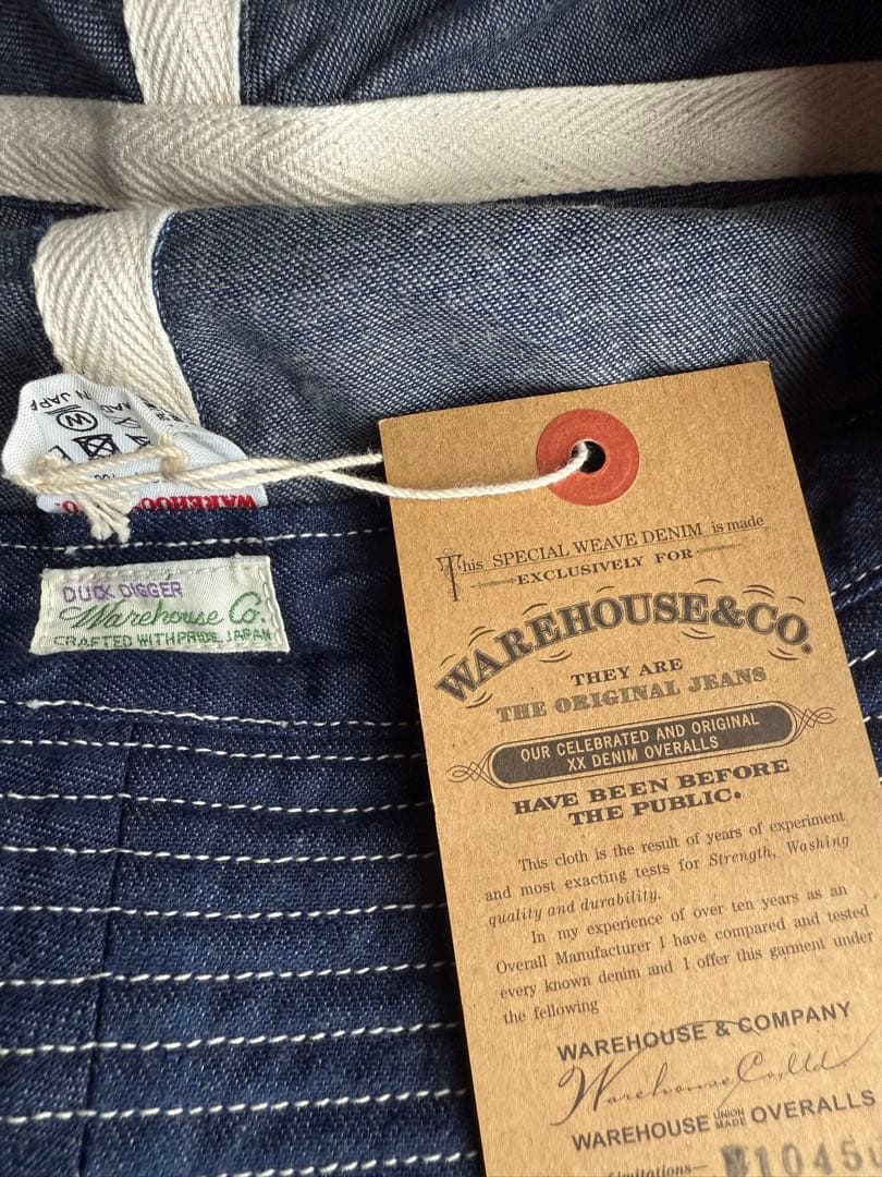 WAREHOUSE ウエアハウス　デニムアーミーハット